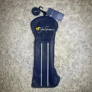 Jack Nicklaus Driver Headcover Navy Blue # 1 Kopfbedeckung Leder Golden Bear - Bild 1 von 3