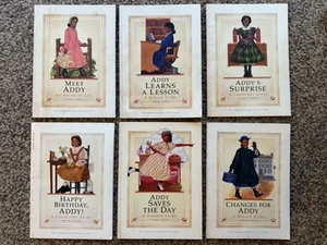 Vintage Addy an American Girl Complete Series 1-6 set Paperback Lot Pleasant Co. - Imagen 1 de 4