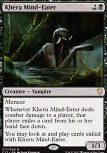 Kheru Mind-Eater - Commander 2017 #017/309 MTG Magic The Gathering - Image 1 of 1