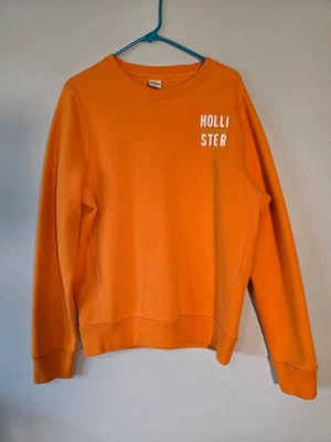 Sudadera Hollister California Manga Larga Cuello Redondo - Naranja Talla XL Foto 1 de 4