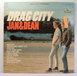 2 LP LOT Jan & Dean Drag City [VG+ Stereo]  & Live In Person VG+ MONO] - Picture 1 of 13