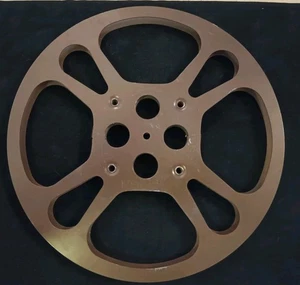 Carrete de metal Goldberg Bros 16 mm película 12" Denver Co hecho en EE. UU. de colección - Imagen 1 de 8