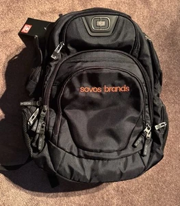 NWT OGIO Stratagem Pack Backpack Black w/Logo 12 Zippered Pockets Laptop Padded - Picture 1 of 8