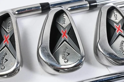 Callaway X Hot 2019 Irons / 5-PW / Stiff Flex True Temper XP 85 S300 Shafts - Image 1 of 4