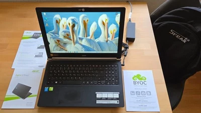 Laptop Acer Aspire V15 Nitro VN7-571 15,6 Zoll 120/500 SSD CD/DVD-Laufwerk - Bild 1 von 4