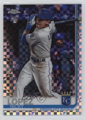 2019 Topps Chrome Update Target X-Fractor /199 Nicholas Lopez Nicky Rookie RC - Image 1 of 2