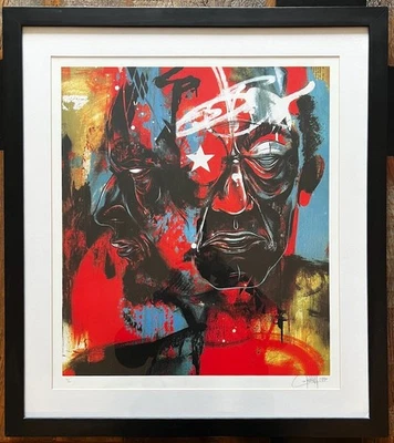 Dave Kinsey Duality 2 Limited Edition OBEY BLK/MRKT  2009 LTD. ED. 37/100 - Image 1 of 4