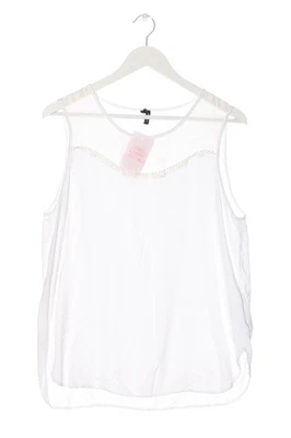VERO MODA Blusa sin mangas Mujeres Blusa Talla EU 42 blanco look casual - Imagen 1 de 4