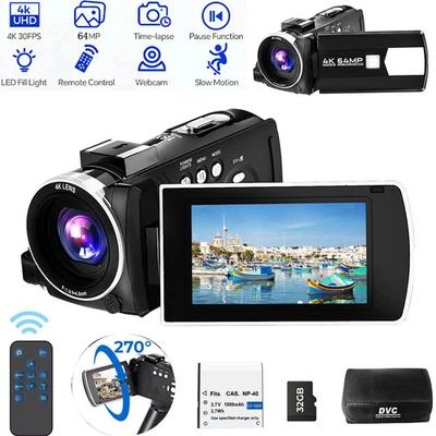 Campark 4K 30fps Action Camera WiFi Sport Camera 20MP Impermeabile