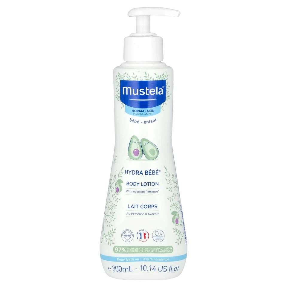 Mustela Hydra Bebe Body Lotion - 10.14 Oz / 300 Ml Exp 10/2023