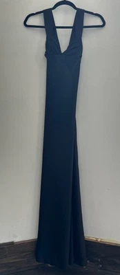 vestido de seda vintage Calvin Klein en negro talla 4 Foto 1 de 4