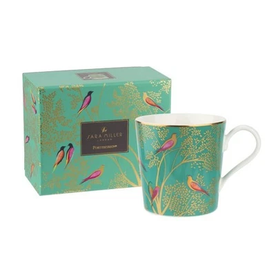 Taza de café Portmeirion Sara Miller London Chelsea Collection 12 onzas - rosa Foto 1 de 4