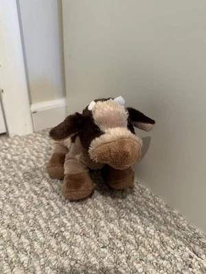 Webkinz Brown Chocolate Milk Cow Plush by GANZ No Code - Image 1 of 2