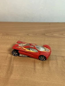 Rare 2001 Hot Wheels Sling Shot Track Aces Die Cast 1:64 Scale Red/Orange #00 - Bild 1 von 7