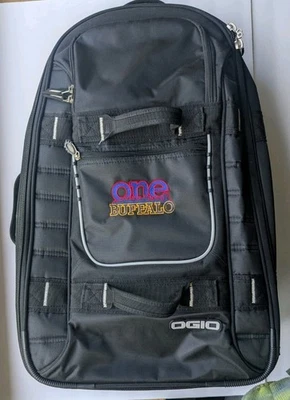 Maleta de equipaje con ruedas negra Ogio engranaje bolsa deportiva asa un búfalo nueva Foto 1 de 4