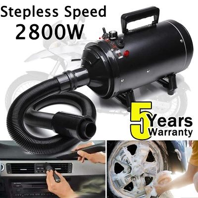 Turbo Blaster Motorbike Dryer Motorcycle Bike Car Snow Blower Hosed Powerful New - Image 1 of 4