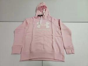 Under Armour Women's Rival Fleece Logo Hoodie NWT 2022 - Picture 1 of 6