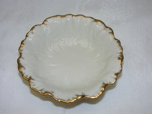 Llanta de oro redonda de 6" vintage china de Lenox Monticello - Imagen 1 de 3