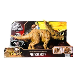 Mega Destructores Jurassic World Pentaceratops 14" Dino Escape Triceratops NUEVO EN CAJA - Imagen 1 de 12