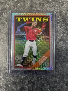 2023 Topps Series 1 Byron Buxton #T88C-89 1988 Silver Pack Mojo Chrome Twins - Picture 1 of 2