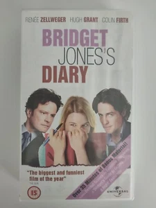Bridget Jones's Diary - Renee Zellweger (PAL VHS Video) Over 35 Minutes Of Bonus - Picture 1 of 5