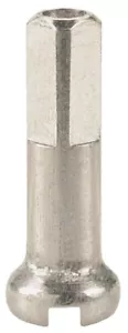 DT Swiss Standard Spoke Nipples - Brass, 1.8 x 16mm, Silver, Box of 100 - Picture 1 of 1