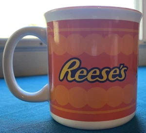 Tazza da caffè con logo Reese arancione bianco galleria piccolo logo - Foto 1 di 5