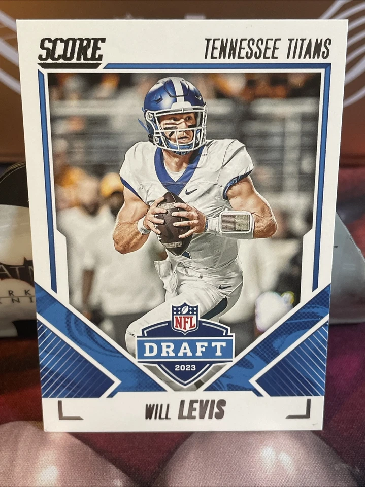 2023 Score NFL Draft Showcase #5 Will Levis Rookie Card (RC) Tennessee Titans 🔥 - Image 1 of 2