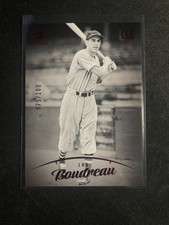 2023 Panini Chronicles Luminance LOU BOUDREAU Red Foil #'d 075/100