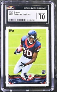 2013 Topps DeAndre Hopkins RC CGC 10 Houston Texans Rookie Tennessee Titans 🔥 - Picture 1 of 2