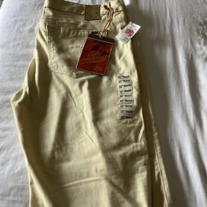 Cult Of Individuality Flirt Jegging Hose Damen 32 Buttergelb Stretch Neu mit Etikett! - Bild 1 von 5