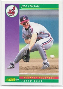 Jim Thome 1992 Score Rookie Prospect Card #859   HOF - Picture 1 of 1