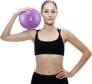 9 Inch Slim Pilates Ball for Core Training, Balance, Stability, Yoga & Therapy - Picture 1 of 12