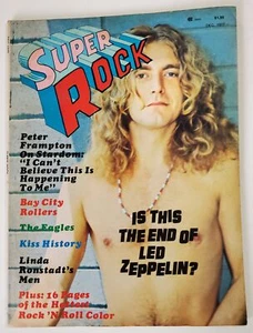 SUPER ROCK VOL. 1 NO. 4 - LED ZEPPELIN - DEC. 1977 - Picture 1 of 1