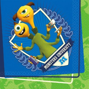Monsters University Napkins Lunch Napkins Birthday Decoration Favor Party Supply - Picture 1 of 1