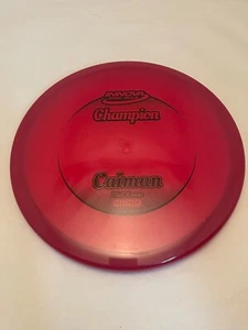 FLY GREEN DISC GOLF INNOVA CHAMPION CAIMAN OVERSTABLE MIDRANGE DRIVER 173-175G R - Picture 1 of 1