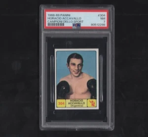 1968-69 Panini Campioni Dello Sport No 304 Horacio Accavallo PSA 7 - Picture 1 of 2