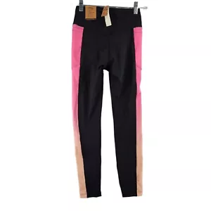 Victoria's Secret Pink Active XS Ultimate V High Waist 7/8 Legging BLACK Ombre - Picture 1 of 12