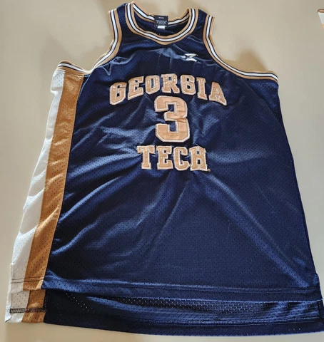 Stephon Marbury Georgia Tech Starbury Jersey Stitched Medium Cover