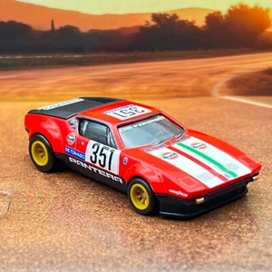 Hot Wheels Premium De Tomaso Pantera Gruppo 4 Boulevard Series 2022 1:64 Diecast - Picture 1 of 7