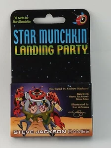 Star Munchkin: Landing Party (2020) board game card expansion (SEALED) ENGLISH - Picture 1 of 2