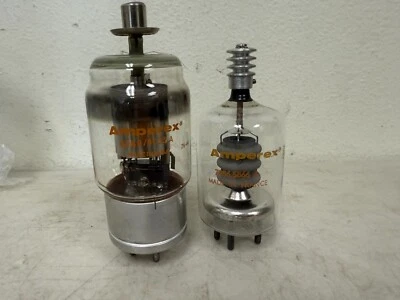 Lot of 2 Amperex Tubes 5866 & 6268 Made in France - Image 1 of 4
