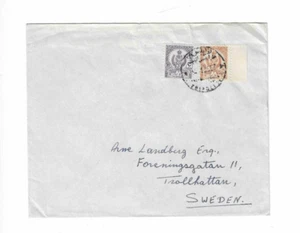 LIBYA 1957 Cover sent from Tripoli to Sweden - Picture 1 of 2