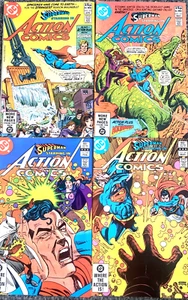 ACTION COMICS. 518-519. 540 & 541. (4 ISSUE 1981-1983. BRONZE AGE LOT). - Picture 1 of 21