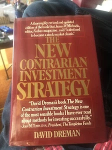 The New Contrarian Investment Strategy David Dreman HC/DJ 1982 VG - Imagen 1 de 5