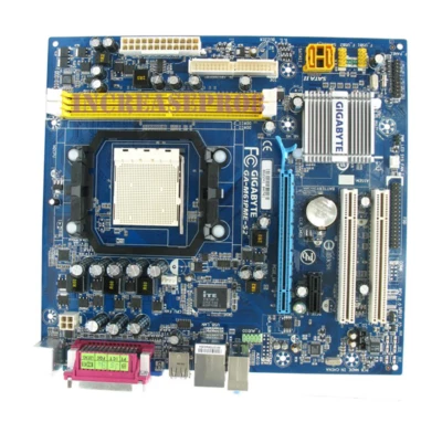 Gigabyte GA-M61PME-S2 Motherboard Socket AM2 AMD NVIDIA NF6100-430 Micro ATX - Image 1 of 4