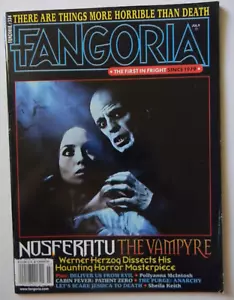 FANGORIA : ISSUE 334 : HORROR : NOSFERATU/PURGE/SHEILA KEITH : 2014 : VG - Picture 1 of 6