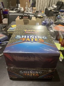 Pokemon TCG Pin Collection Shining Fates Mad Party Case - 8 Boxes - Picture 1 of 4