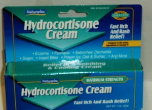 1 Natureplex Hydrocortisone Cream Maximum Strength Itch & Rash Relief 1oz - Picture 1 of 1