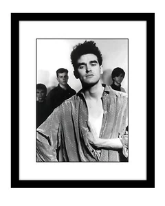 Morrissey & The Smiths photo print 8x10 black & white high res alternative music - Picture 1 of 2